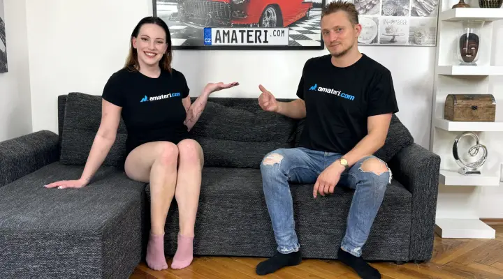 Sexy Ukrainian brunette loves to show off
