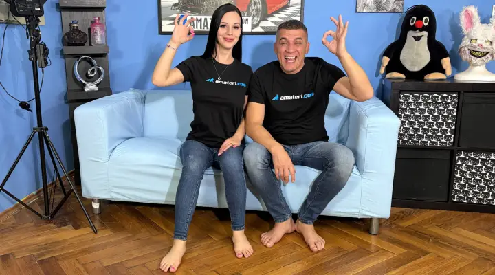 Pornstars video: Areta Ridera and Steve Q dive into Czech Porn with Blowjob.